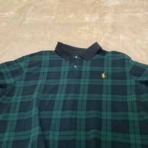 Polo by Ralph Lauren Dark Green and Black Checkered Shirt